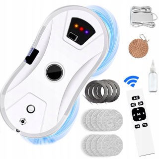 Ultra Slim Robot Do Mycia Okien Ultradźwięk Natrysk 30Ml 5600Pa Podwójna