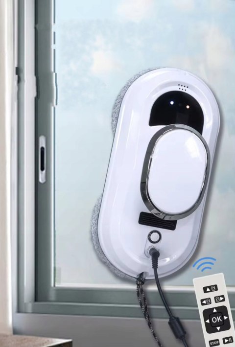 Automatyczny Robot Do Mycia Szyb I Luster Z Systemem Mems I Liną Anti-Drop