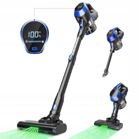 Odkurzacz Bezprzewodowy 20000Pa Led Turboszczotka 1,5Kg Z Dokującą Baterią