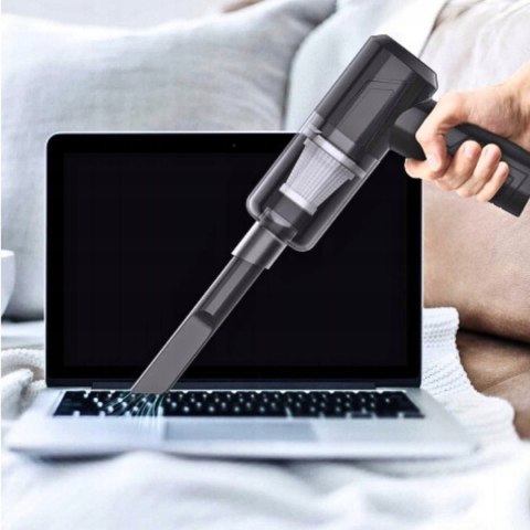 Odkurzacz Ręczny 2W1 Bezprzewodowy Usb 40Min Z Filtrem Hepa I Dmuchawą