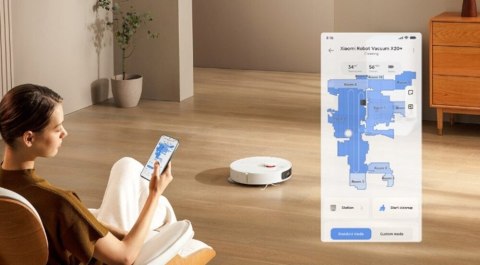 Odkurzacz Robot Xiaomi Mi Vacuum 6000 Pa Z Nawigacją Laserową I Mopowaniem