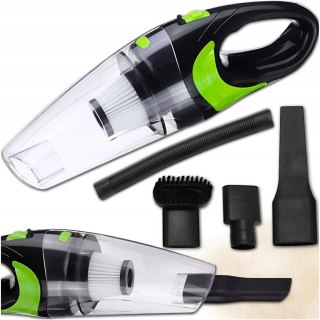 Odkurzacz Samochodowy Bezprzewodowy 120W Usb - Końcówki I Filtr Podwójny