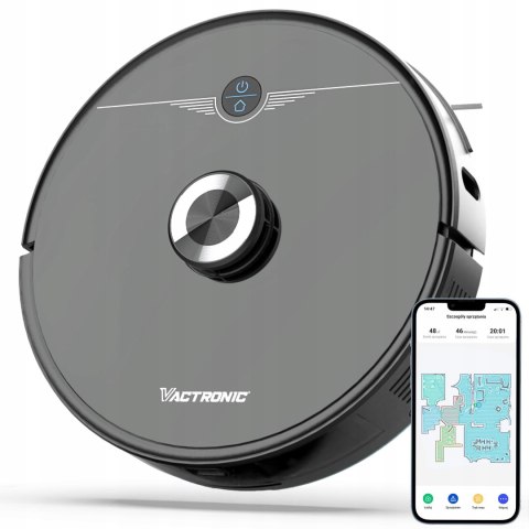 Robot Odkurzający Vactronic S6 Max 3000Pa Z Mopowaniem I Wifi