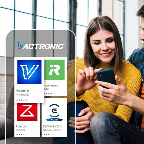 Robot Odkurzający Vactronic S6 Max 3000Pa Z Mopowaniem I Wifi