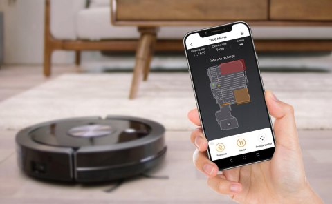 Robot Odkurzający Zaco A9s Pro Z Kamerą I Mopem Wibrującym, 1000 Pa