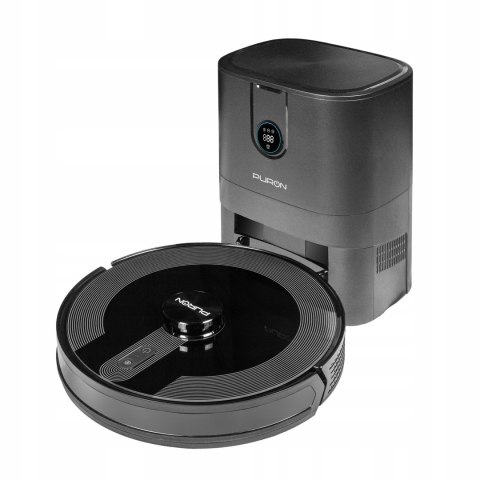 Robot Sprzątający Puron Pr12 Pro 4000Pa, Stacja 3,2L, Mop I Uv, Laser 360°
