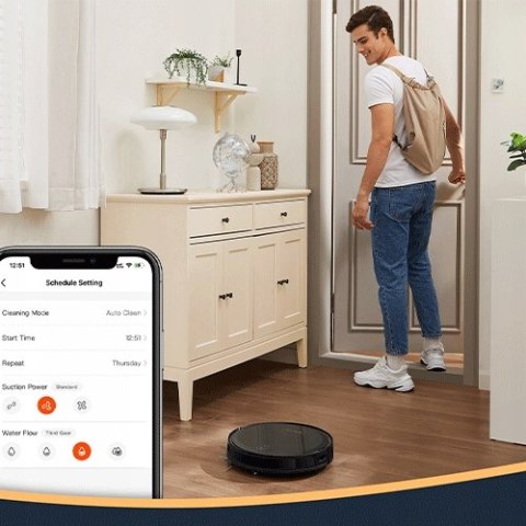 Robot Sprzątający Ultenic D6s 2W1 3000Pa Sonictrue Odkurzacz I Mop Hepa
