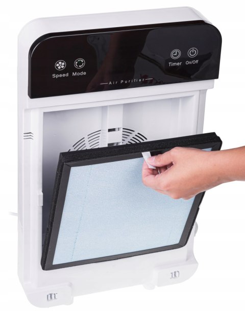 Duży Automatyczny Oczyszczacz 35W 7W1 + Filtr Hepa, Jonizacja, Czujnik