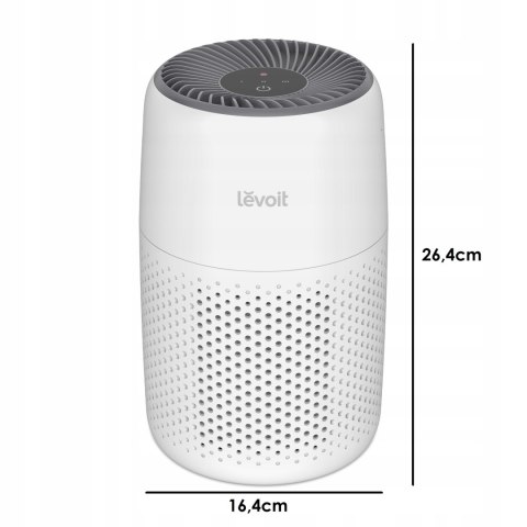 Levoit Core Mini Oczyszczacz Powietrza Hepa 3-Stopniowy, Cadr78 Cichy Aroma