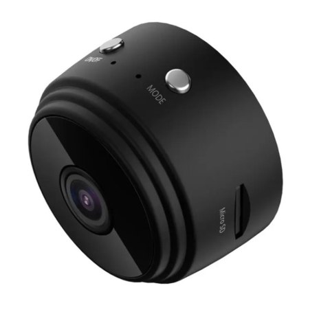 Mini Kamera Szpiegowska Wifi Full Hd, Z Detekcją Ruchu I Nocnym Trybem