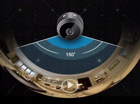 Mini Kamera Szpiegowska Wifi Full Hd, Z Detekcją Ruchu I Nocnym Trybem