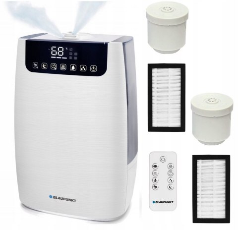 Nawilżacz I Oczyszczacz Powietrza Blaupunkt Ahs803, 5L, Hepa, Uv, Z Pilotem