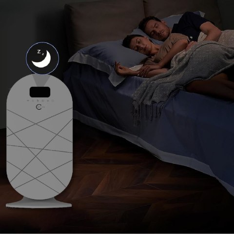 Oczyszczacz Powietrza Carruzzo Smart Wifi Hepa Uv Do 50M², Automatyczny