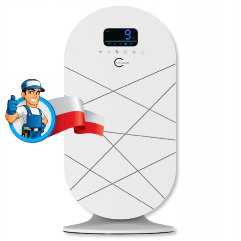 Oczyszczacz Powietrza Carruzzo Smart Wifi Hepa Uv Do 50M², Automatyczny