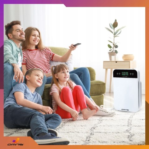 Oczyszczacz Powietrza Hepa+Uv-C Jon. I Ster Dla Alergików Anti-Smog 35-50M2