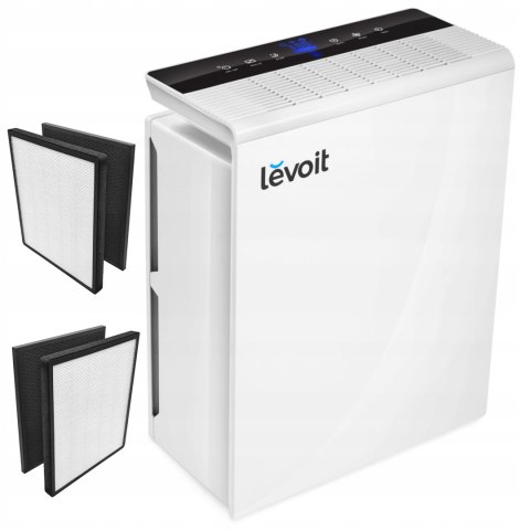 Oczyszczacz Powietrza Levoit Lv-H131-Rxw, 3 Filtry, Cicha Praca, Energy Star