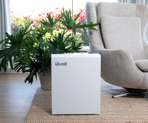 Oczyszczacz Powietrza Levoit Lv-H131-Rxw, 3 Filtry, Cicha Praca, Energy Star