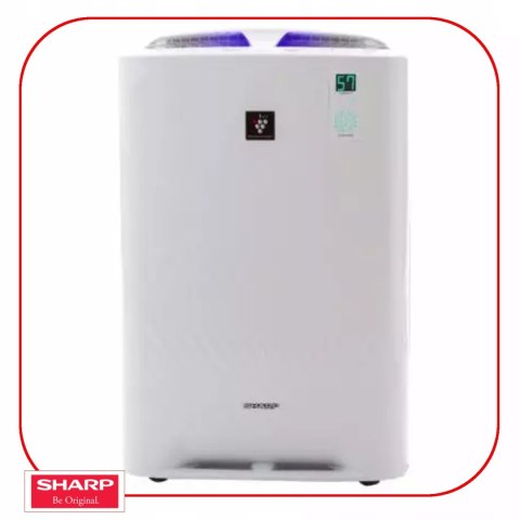 Oczyszczacz Powietrza Sharp Kc-A50euw Z Nawilżaczem, Hepa H13, Cichy, 306 M³/H
