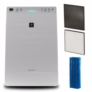 Oczyszczacz Powietrza Sharp Kc-F32eu-W Z Nawilżaczem Do 21M² Plasmacluster