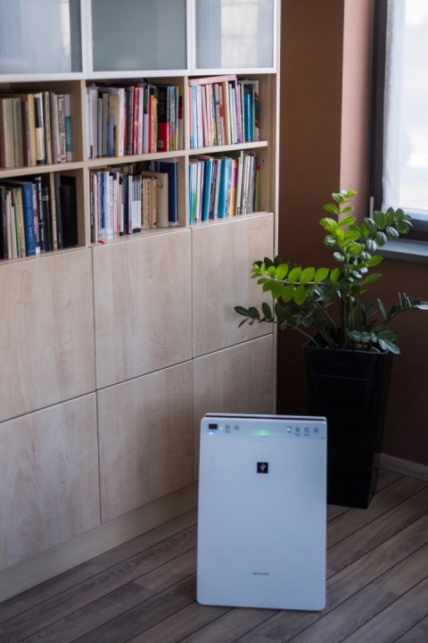 Oczyszczacz Powietrza Sharp Kc-F32eu-W Z Nawilżaczem Do 21M² Plasmacluster
