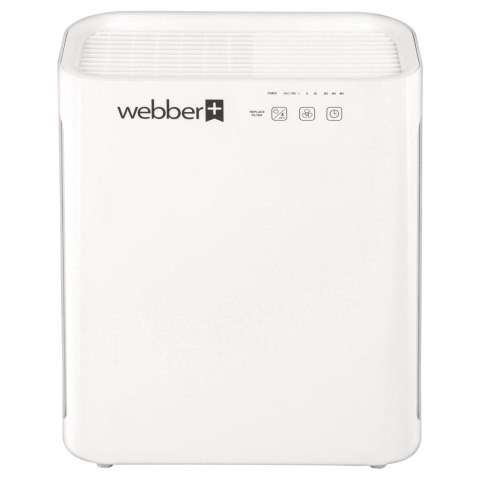 Oczyszczacz Powietrza Webber Ap8400 Biały Hepa, Jonizacja, Timer Do 38 M2
