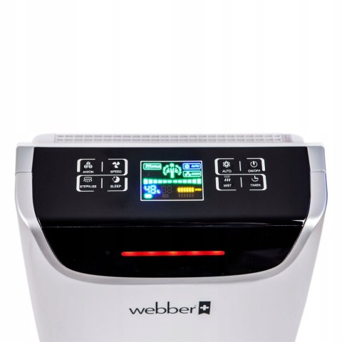 Oczyszczacz Powietrza Webber Ap9405 Hepa13 - Nawilżacz, Jonizacja, Uv-C