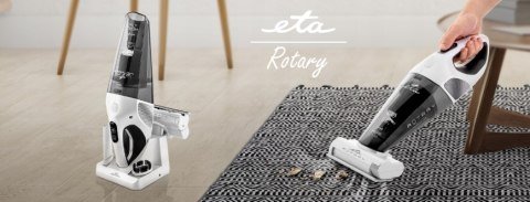 Odkurzacz Ręczny Eta Rotary 14,4V 2 Poziomy Ssania I Turboszczotka Hepa