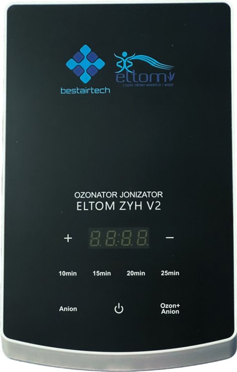 Ozonator I Jonizator Powietrza Eltom Bestairtech Zyh V2 - Cichy Z Wyświetlaczem