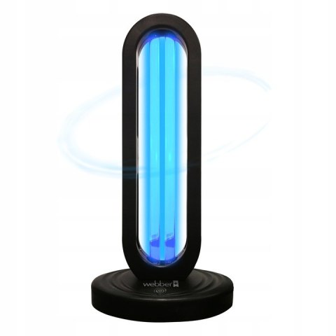Przenośna Lampa Uv-C 38W Z Ozonowaniem I Pilotem Dezynfekcja Powietrza 60M2