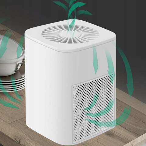 Mocny Oczyszczacz Powietrza Usb, Hepa, Ciche Działanie, Do 15M² Pomieszczeń