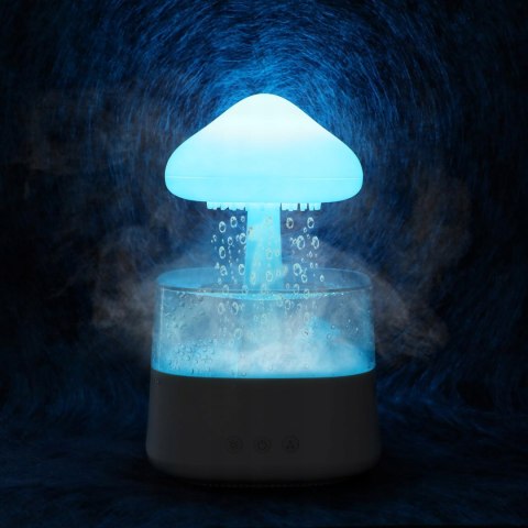 Nawilżacz Chmurka - Jonizacja, Deszcz, Aramaterapia I Usb Lampka Nocna