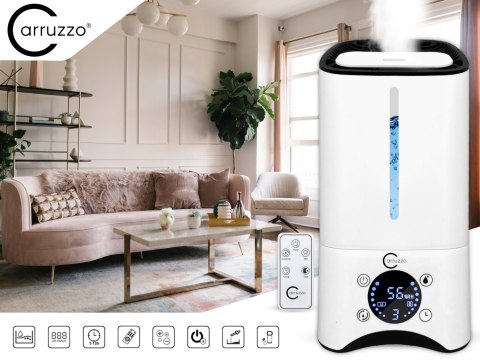 Nawilżacz Powietrza Carruzzo Smart Professional 5L Z Aromaterapią Lcd