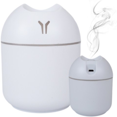 Nawilżacz Powietrza I Dyfuzor Aromaterapia Usb 250Ml, Led Ultradźwiękowy