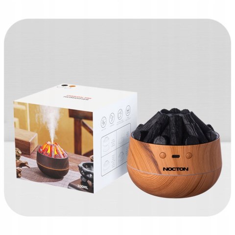 Nawilżacz Powietrza Led: Dyfuzor Aromaterapia, Ciche Działanie I 300 Ml