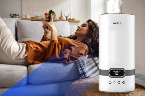 Nawilżacz Powietrza Smart Z Jonizacją I Aromaterapią 4L + 12 Olejków