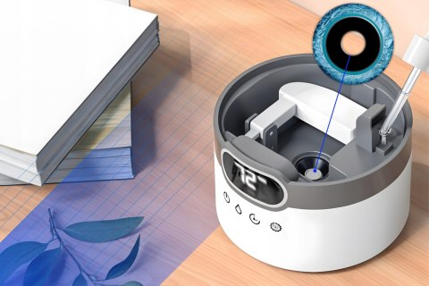 Nawilżacz Powietrza Smart Z Jonizacją I Aromaterapią 4L + 12 Olejków