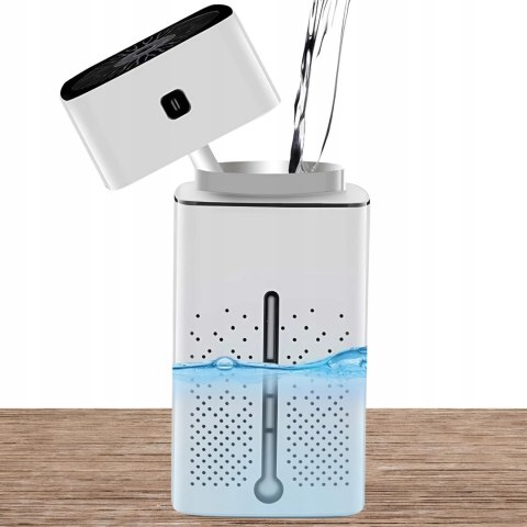 Nawilżacz Powietrza Z Aromaterapią 1000Ml + 12 Olejków Eterycznych Ddk