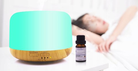 Nawilżacz Ultradźwiękowy 300Ml, Dyfuzor Aromaterapia, Jonizacja, Pilot