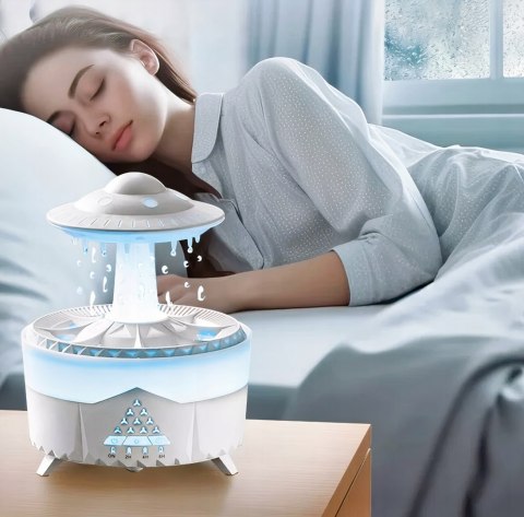 Nawilżacz Ultrasoniczny Drmz Aquasilent 20X Z Aromaterapią I Lampką