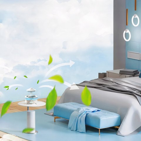 Nawilżacz Ultrasoniczny Drmz Aquasilent 20X Z Aromaterapią I Lampką