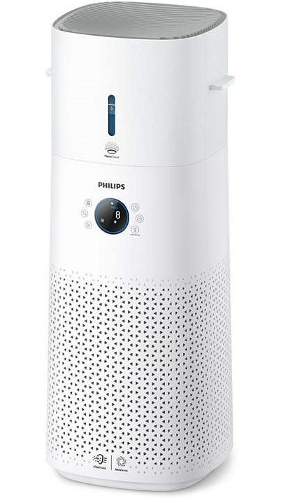 Oczyszczacz Powietrza 2W1 Philips Ac3737/10 Filtr Hepa, Antydym, Cichy