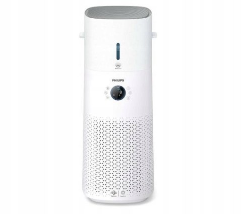 Oczyszczacz Powietrza 2W1 Philips Ac3737/10 Filtr Hepa, Antydym, Cichy