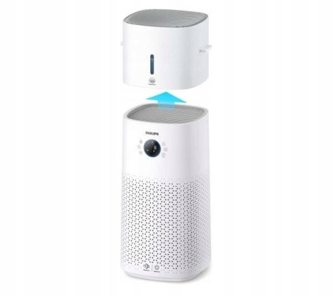 Oczyszczacz Powietrza 2W1 Philips Ac3737/10 Filtr Hepa, Antydym, Cichy