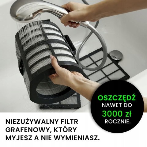 Oczyszczacz Powietrza Air Essence Eco Plasma Lcd Z Jonizacją I Sterylizacją Uv