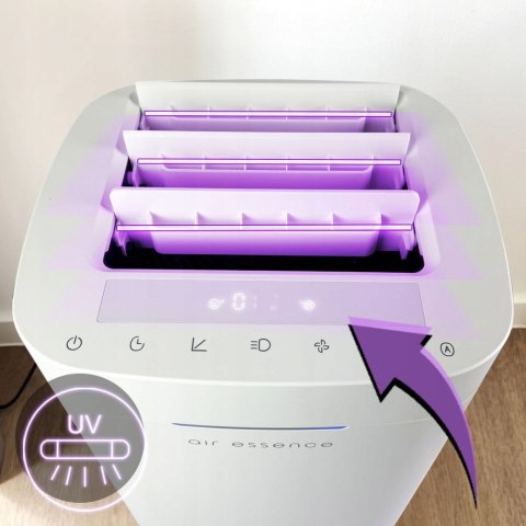 Oczyszczacz Powietrza Air Essence Eco Plasma Lcd Z Jonizacją I Sterylizacją Uv