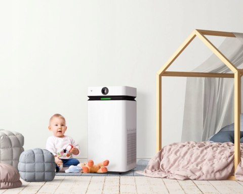 Oczyszczacz Powietrza Airdog X8 Z Technologią Jonizacji I Zerowym Waste