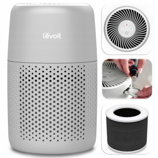 Oczyszczacz Powietrza Levoit Core Mini Pro 3-Filtr, Aromaterapia, 16M2 27Db