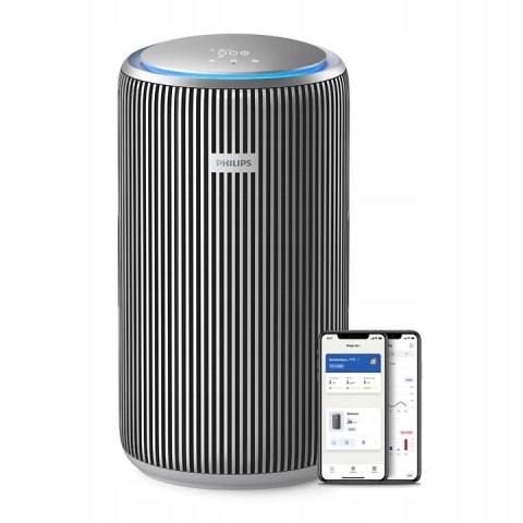 Oczyszczacz Powietrza Philips 4-Filtr Hepa 600M3/H Aerasense Cichy Do 156M2