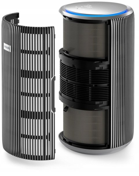 Oczyszczacz Powietrza Philips 4-Filtr Hepa 600M3/H Aerasense Cichy Do 156M2