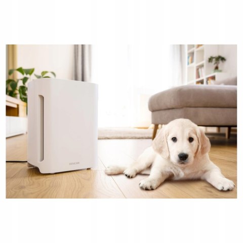 Oczyszczacz Powietrza Sencor 3 Filtry, Uv-C, Hepa13, 4 Poziomy, Timer Cichy